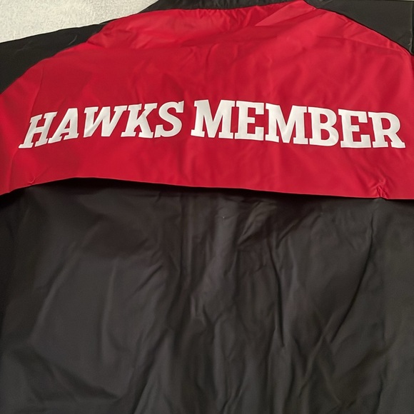 Atlanta Hawks Windbreaker, Men’s size Large - Picture 6 of 14